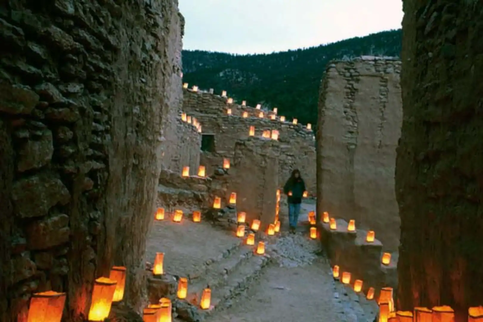 candle light walk