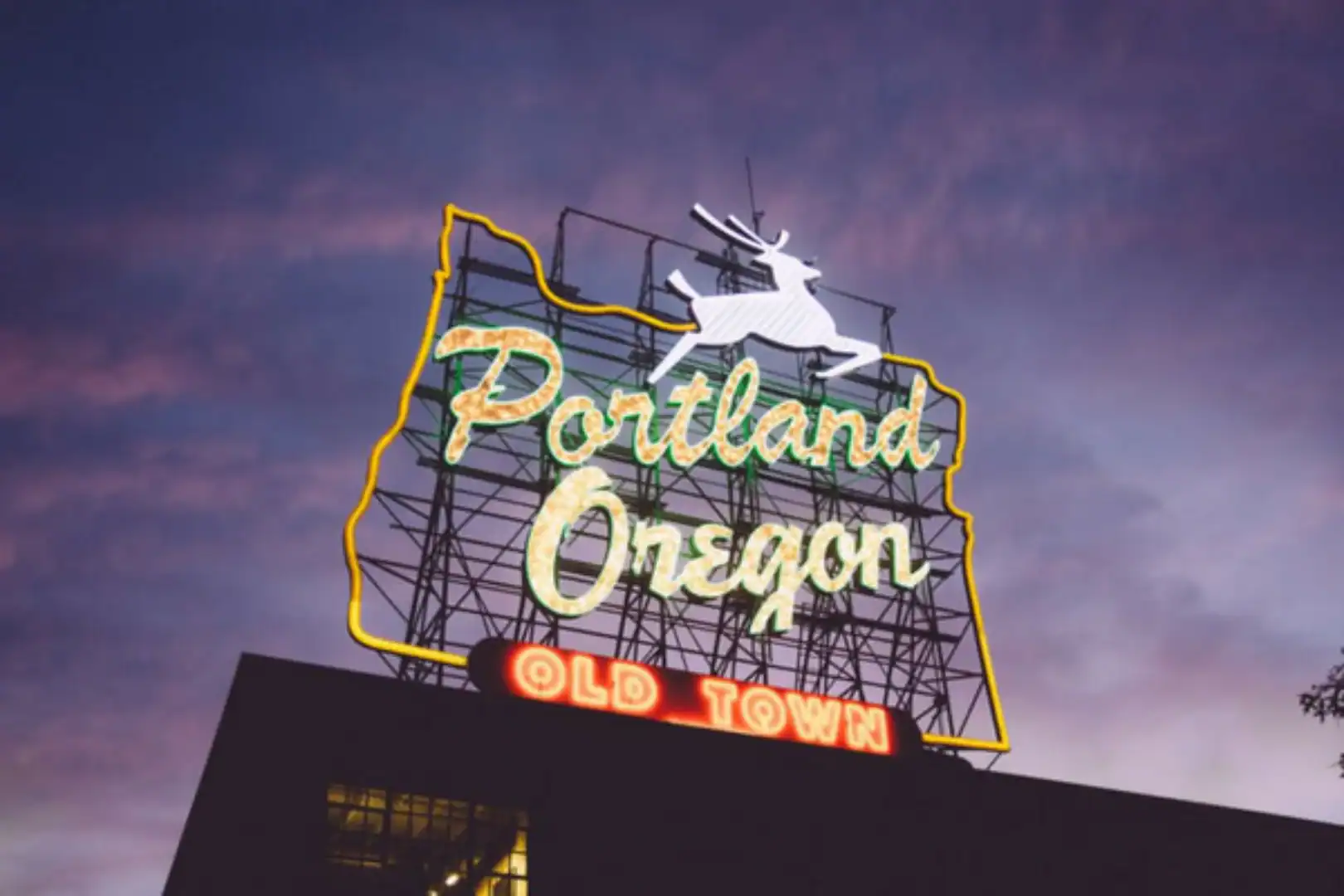 Portland Oregon sign